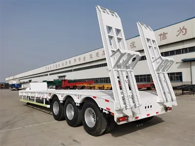 Xe moóc bán cổ-có giường cổ ngỗng-thấp